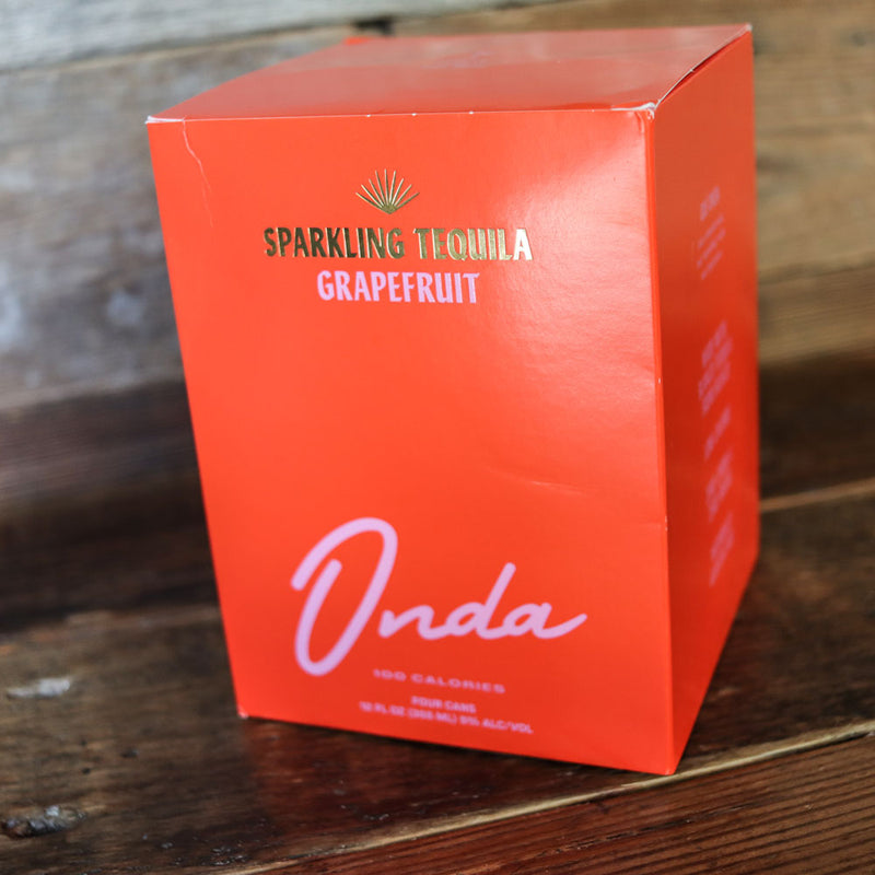 Onda Sparkling Tequila Grapefruit 12 FL. OZ. 4PK Cans