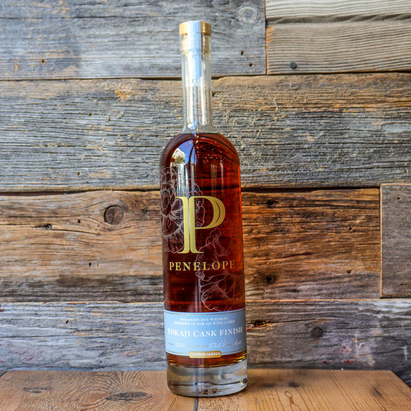 Penelope Tokaji Cask Finished Rye Whiskey 750ml.