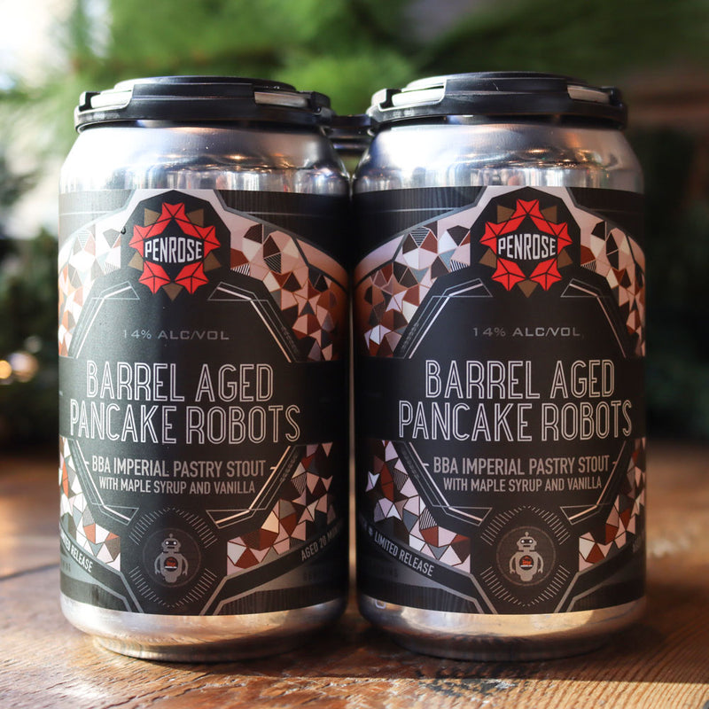 Penrose Barrel Aged Pancake Robots BA Imperial Pastry Stout 12 FL. OZ. 4PK Cans