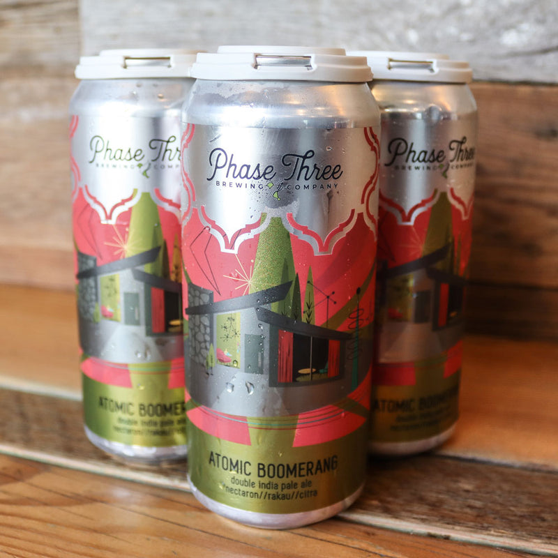 Phase Three Atomic Boomerang DIPA 16 FL. OZ. 4PK Cans