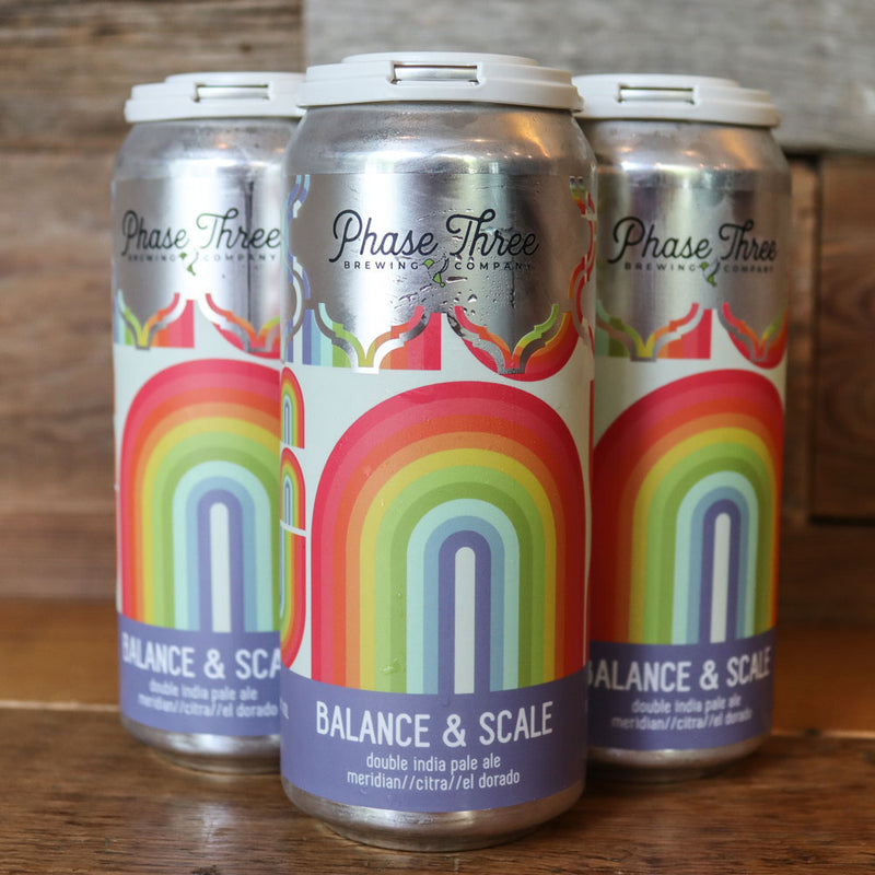 Phase Three Balance and Scale DIPA 16 FL. OZ. 4PK Cans