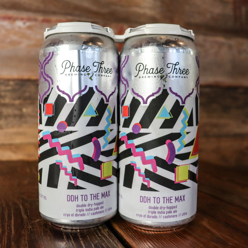 Phase Three DDH To The Max DDH TIPA 16 FL. OZ. 4 PK Cans
