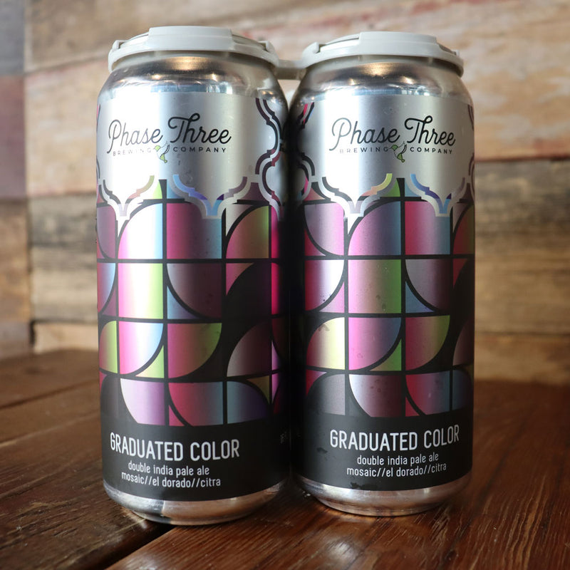Phase Three Graduated Color DIPA 16 FL. OZ 4PK Cans