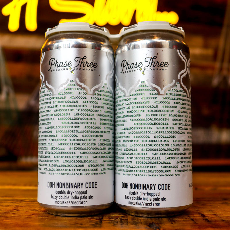 Phase Three DDH Nonbinary Code DDH DIPA 16 FL. OZ. 4PK Cans