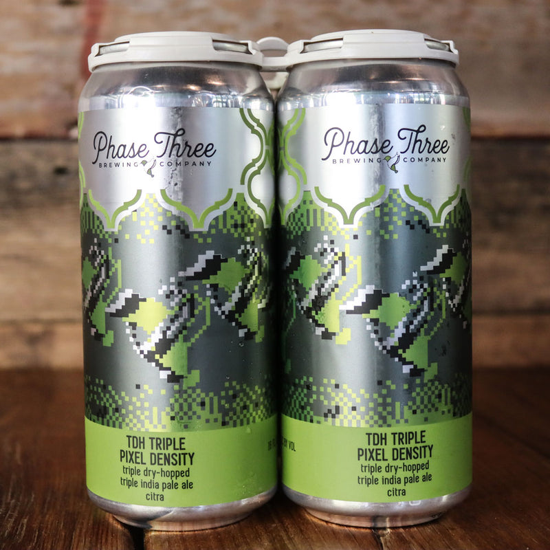 Phase Three TDH Pixel Density Triple IPA 16 FL. OZ. 4PK Cans