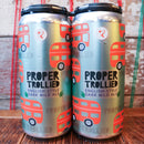 Phase Three Proper Trollied English Style Dark Mild Ale 16 FL. OZ. 4PK Cans