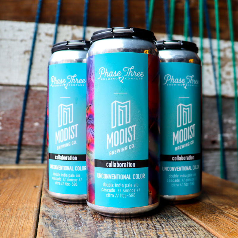 Phase Three Modist Unconventional Color DIPA 16 FL. OZ. 4PK Cans