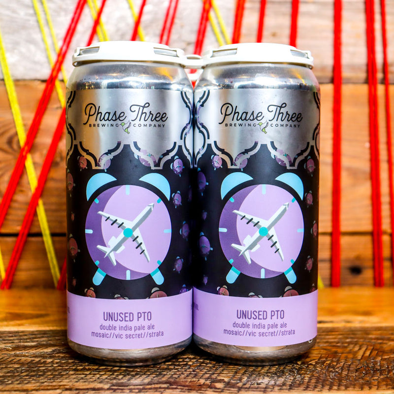 Phase Three Unused PTO DIPA 16 FL. OZ. 4PK Cans