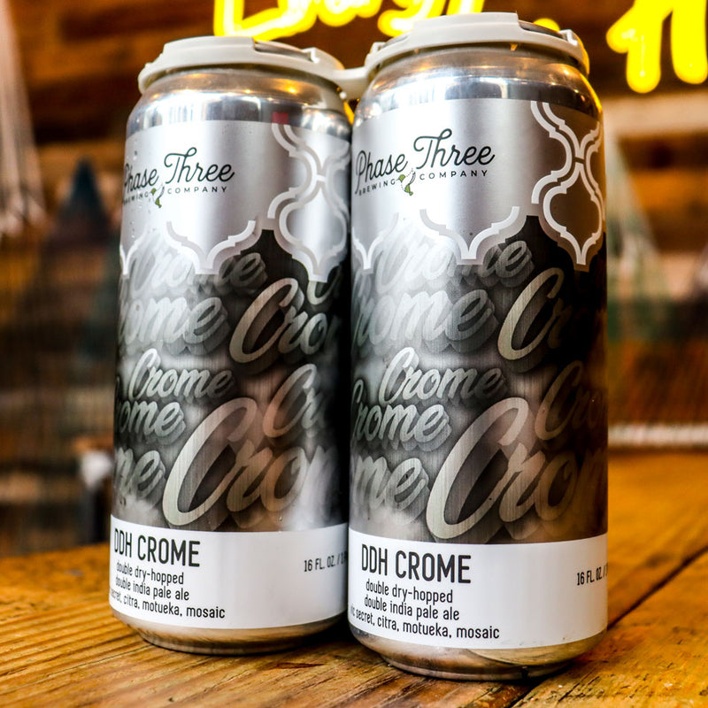 Phase Three DDH Chrome DDH DIPA 16 FL. OZ. 4PK Cans