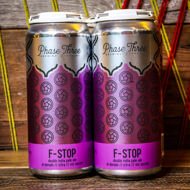 Phase Three F-Stop DIPA 16 FL. OZ. 4PK Cans