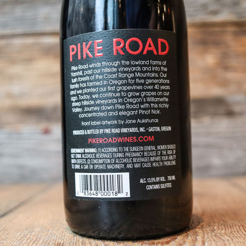 Pike Road Pinot Noir Willamette Valley Oregon 750ml