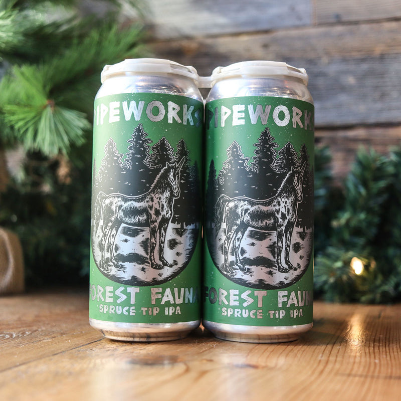 Pipeworks Forest Fauna Spruce Tip IPA 16 FL. OZ. 4PK Cans
