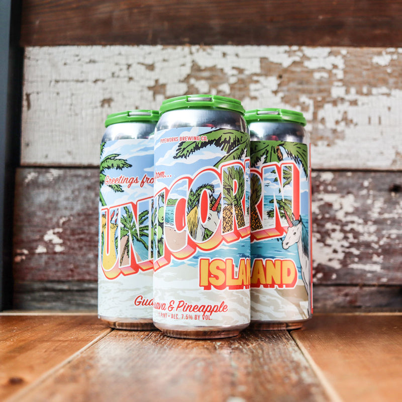 Pipeworks Greetings From Unicorn Island Oat IPA 16 FL. OZ. 4PK Cans