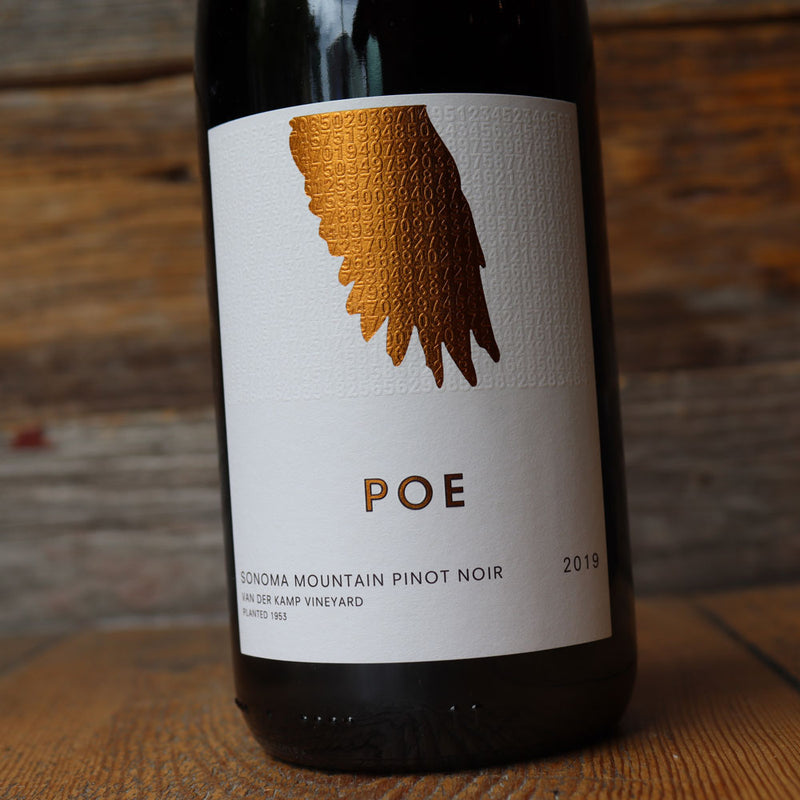 Poe Wines Sonoma Mountain Pinot Noir Napa California 750ml