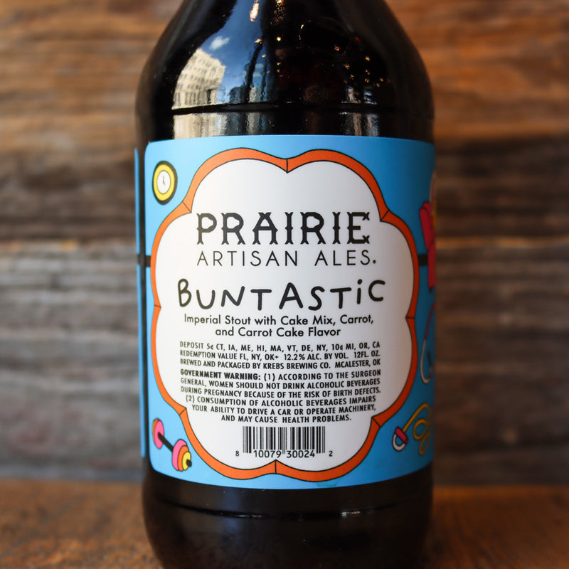 Prairie Buntastic Imperial Stout 12 FL. OZ.