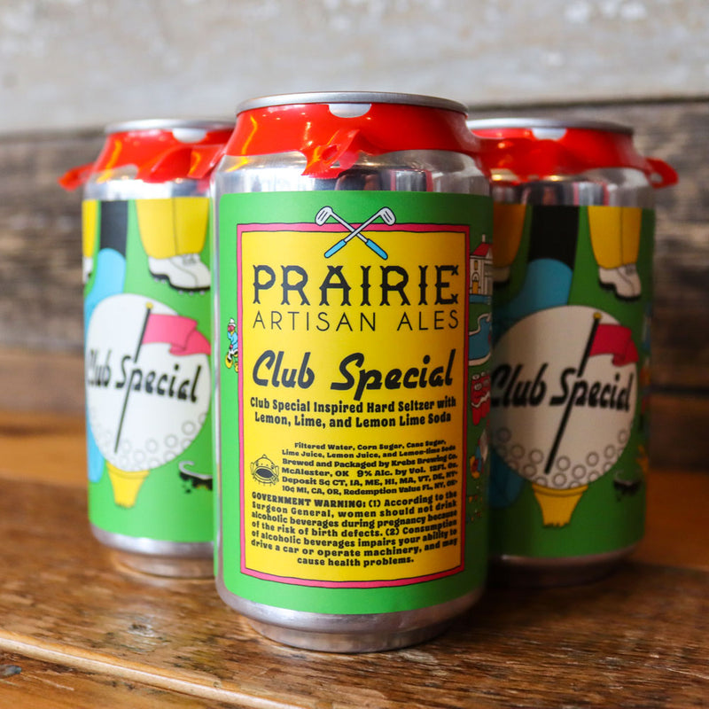 Prairie Club Special Hard Seltzer 12 FL. OZ. 4PK Cans