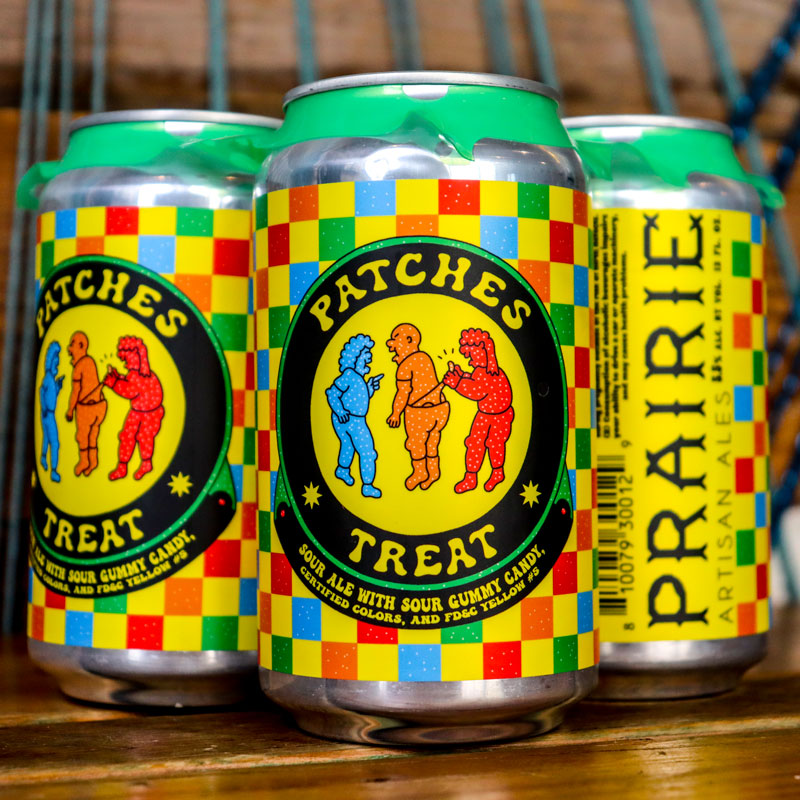 Prairie Patches Treat Sour Ale w/ Sour Gummy Candy 12 FL. OZ. 4PK Cans