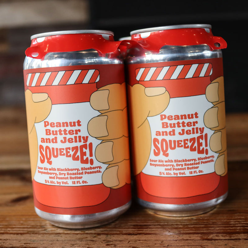 Prairie Peanut Butter and Jelly Squeeze Sour Ale 12 FL. OZ. 4PK Cans