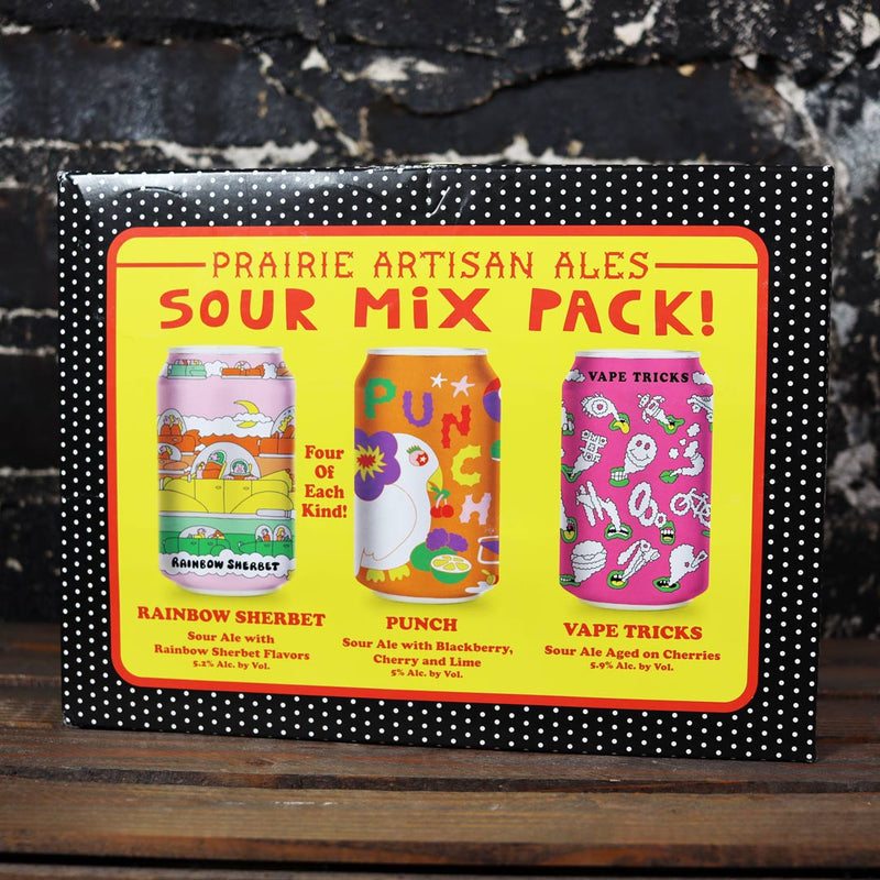 Prairie Sour Mix Variety Pack 12 FL. OZ. 12PK Cans Prairie Sour Mix Variety Pack 12 FL. OZ. 12PK Cans