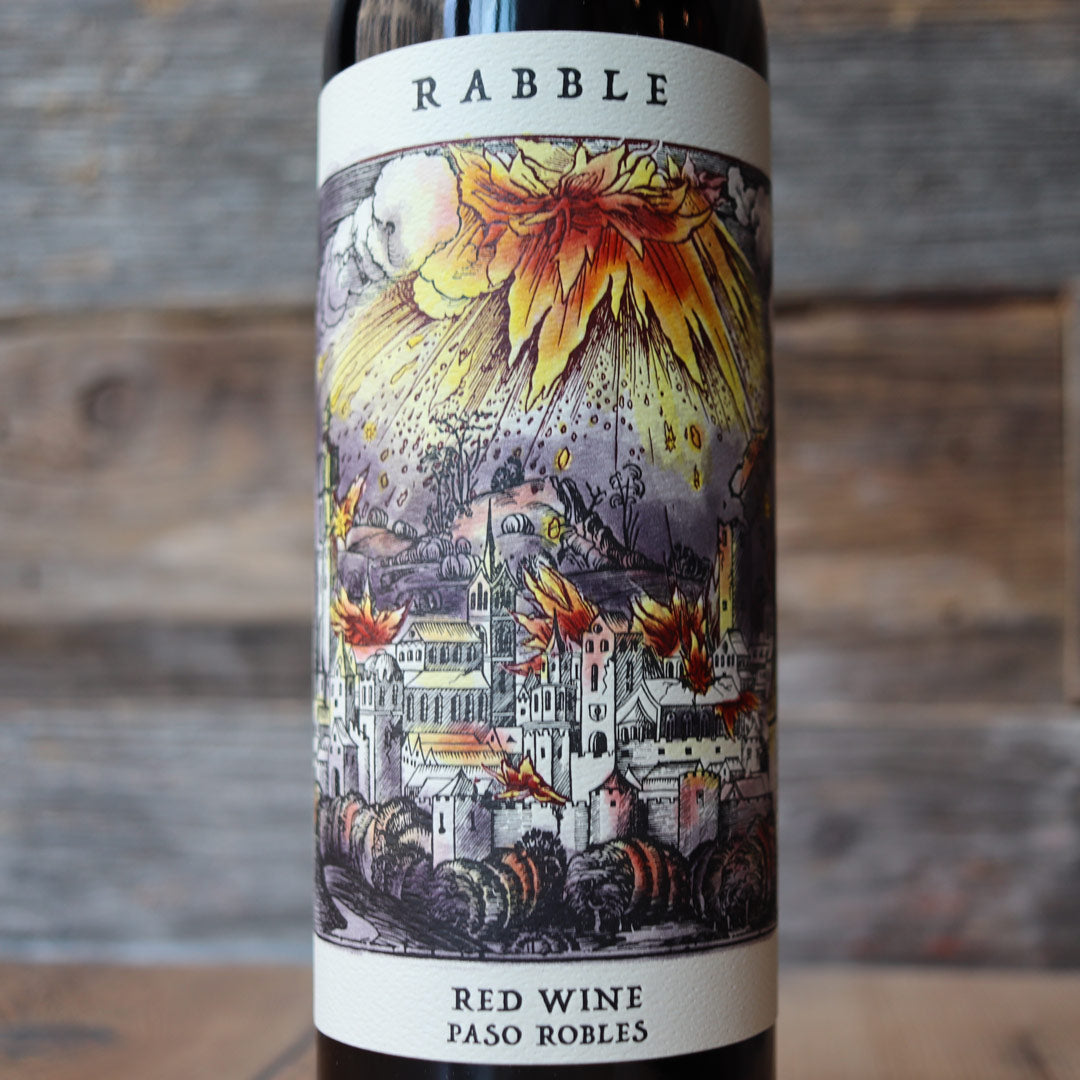 Rabble Red Blend Paso Robles California 750ml.
