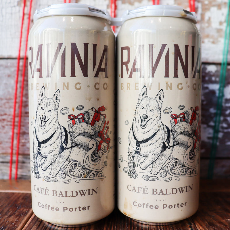 Ravinia Cafe Baldwin Coffee Porter 16 FL. OZ. 4PK Cans