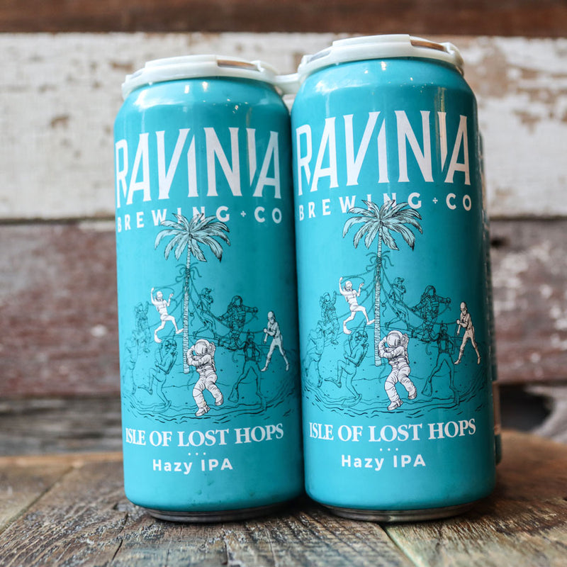 Ravinia Isle Of Lost Hops Hazy IPA 16 FL. OZ. 4PK Cans