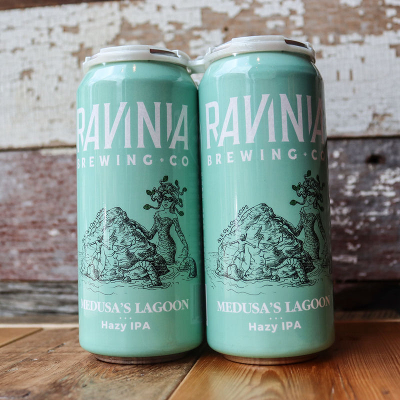 Ravinia Medusa's Lagoon Hazy IPA 16 FL. OZ. 4PK Cans