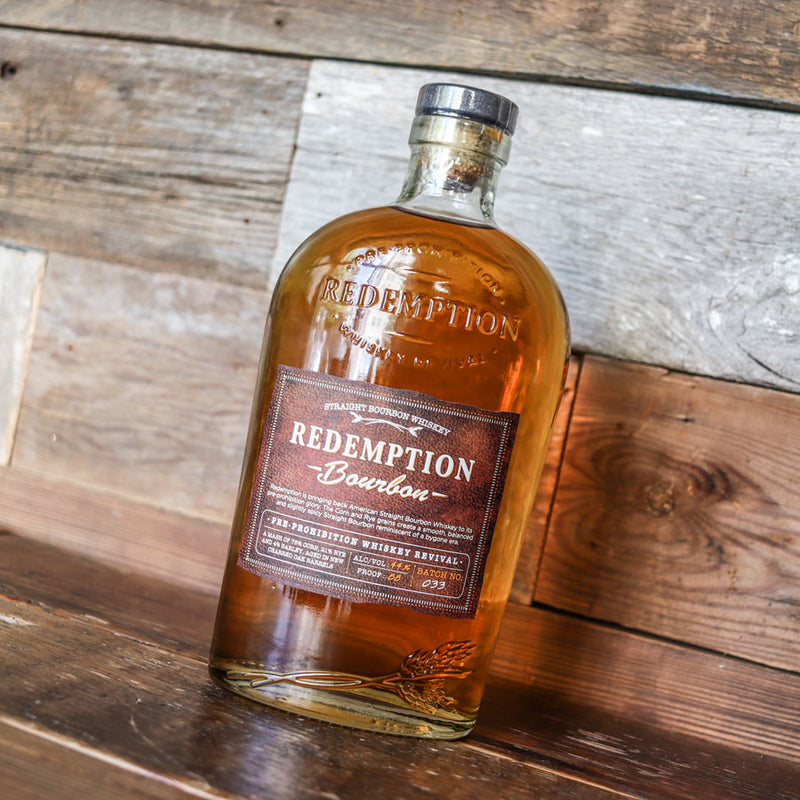 Redemption Bourbon Whiskey 750ml.