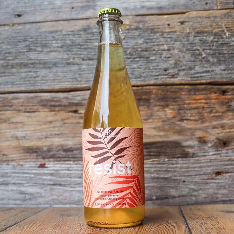 Overgrown Orchard Resist Wild Sparkling Cider 500ml.