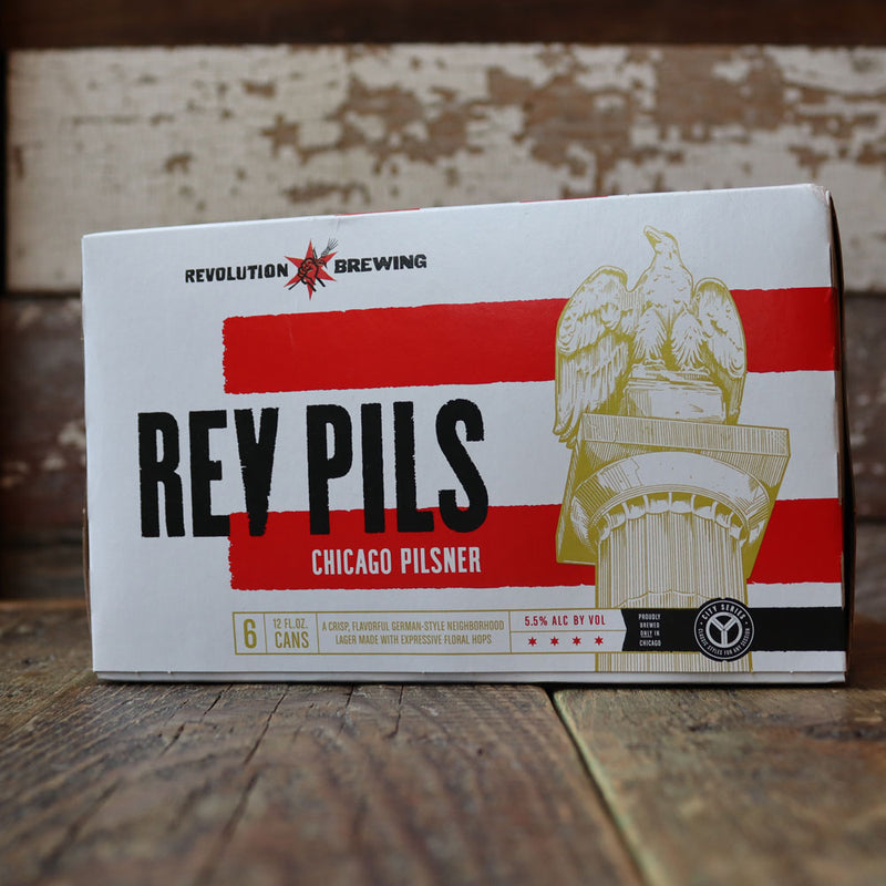 Revolution Pilsner 12 FL. OZ. 6PK Cans