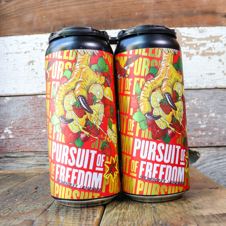 Revolution Pursuit of Freedom Strawberry Lemon Session Sour 16 FL. OZ. 4PK