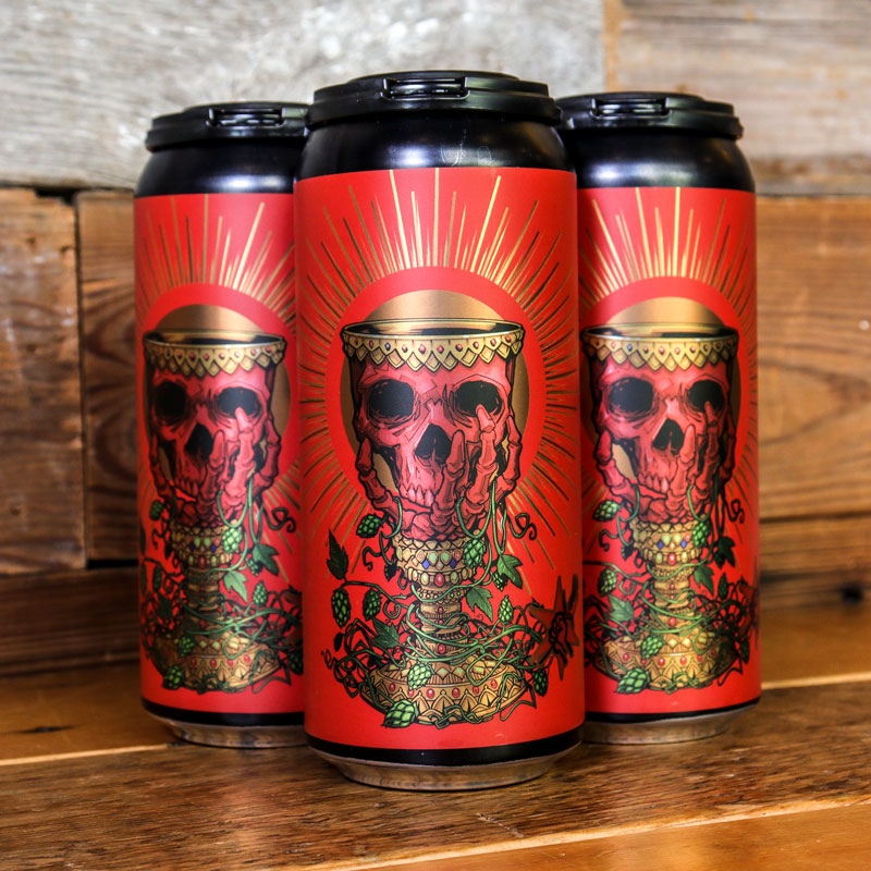 Revolution Red Skull Imperial Red Ale 16 FL. OZ. 4PK Cans