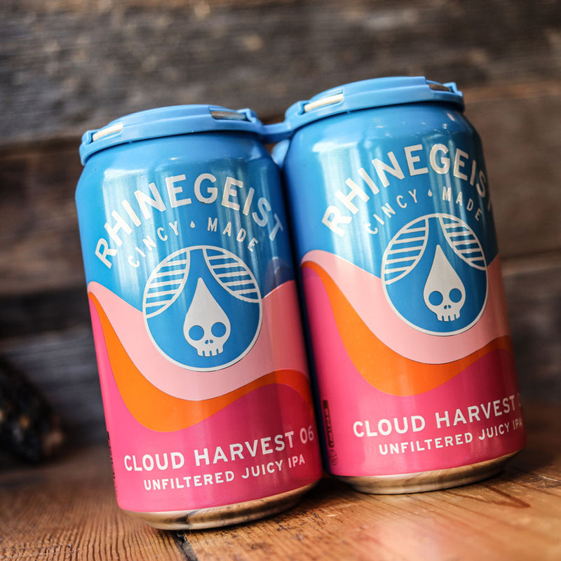 Rhinegeist Cloud Harvest 06 Juicy IPA 12 FL. OZ. 6PK Cans