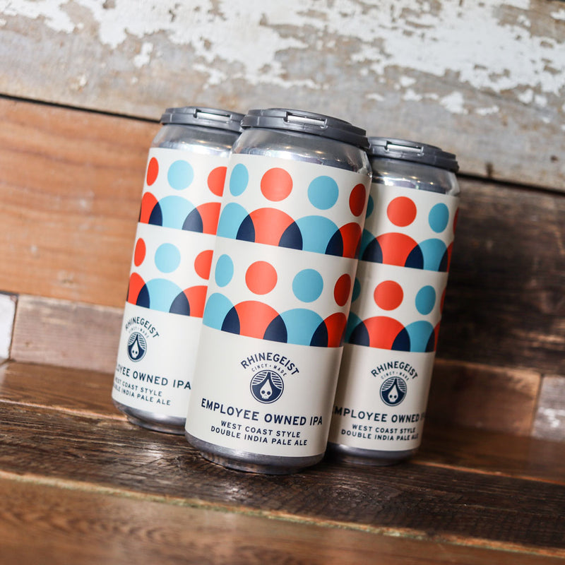 Rhinegeist Employee Owned West Coast DIPA 16 FL. OZ. 4PK Cans