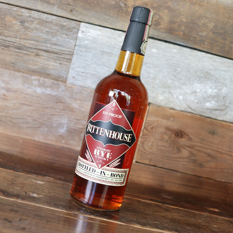 Rittenhouse Straight Rye Whiskey 750ml.