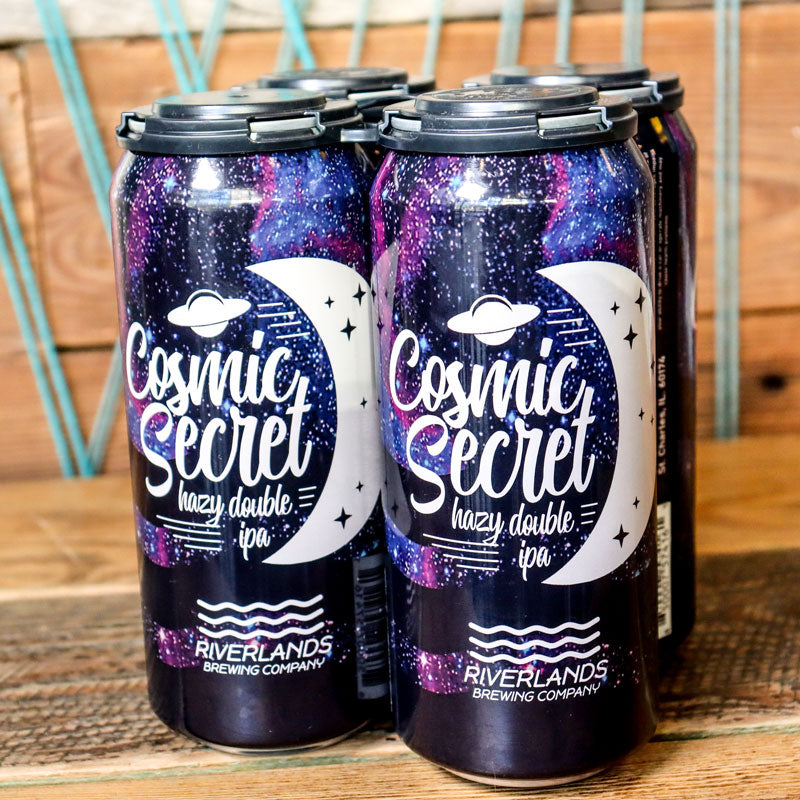 Riverlands Cosmic Secret Hazy DIPA 16 FL. OZ. 4PK Cans