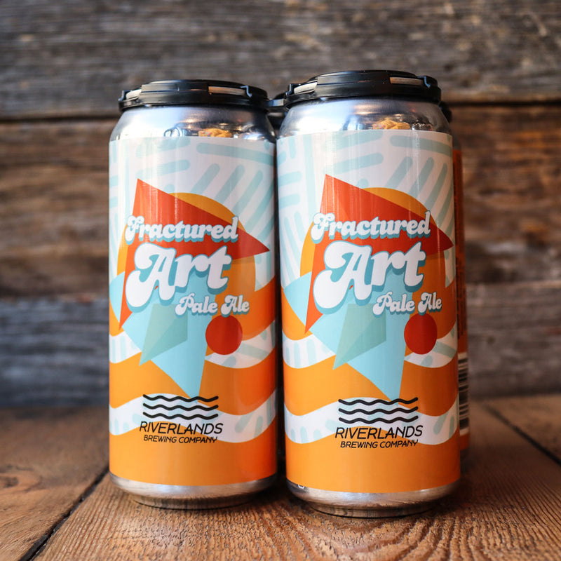 Riverlands Fractured Art Pale Ale 16 FL. OZ. 4PK Cans