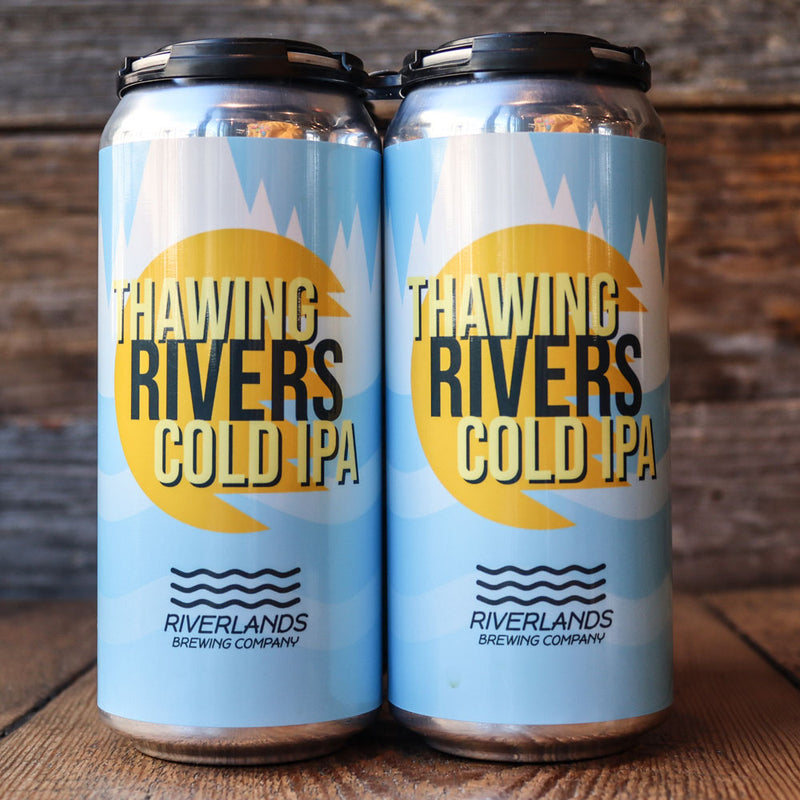 Riverlands Thawing Rivers Cold IPA 16 FL. OZ. 4PK Cans