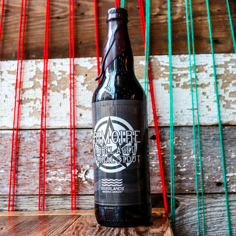 Riverlands Grimoire BA Imperial Stout with Vanilla 22 FL. OZ.