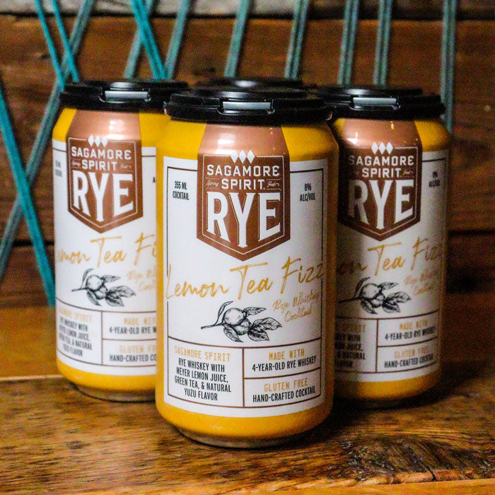 Sagamore Rye RTD Cocktail Lemon Tea Fizz 12 FL. OZ. 4PK Cans