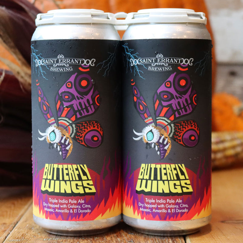 Saint Errant Butterfly Wings TIPA 16 FL. OZ. 4PK Cans