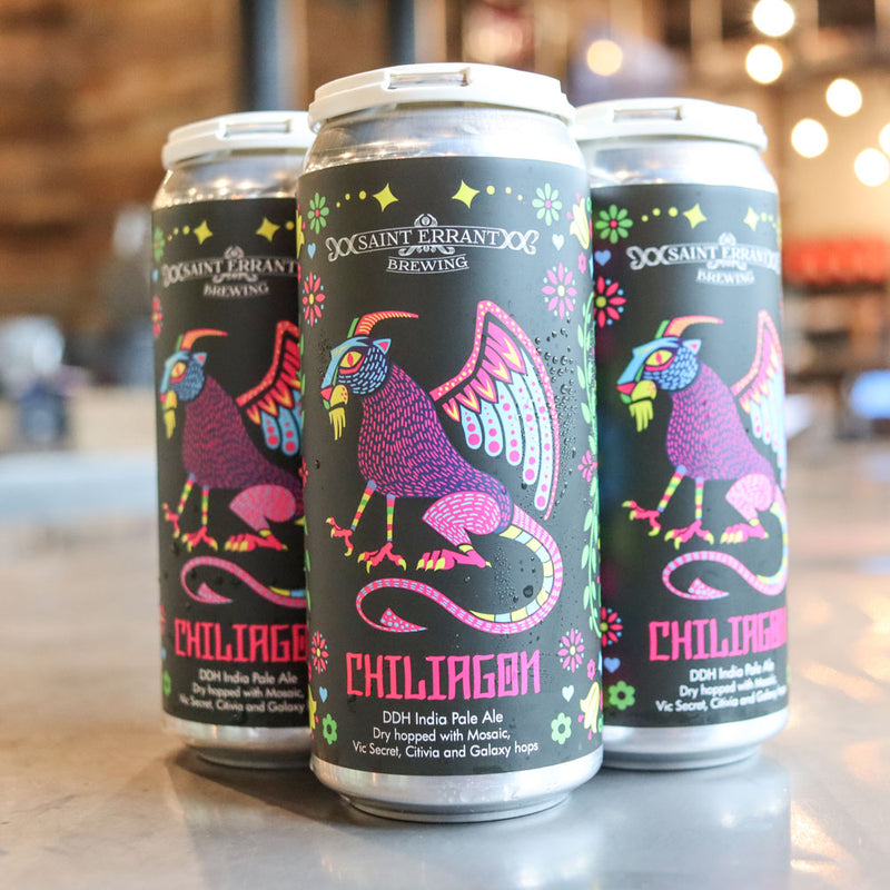 Saint Errant Chiliagon DDH IPA 16 FL. OZ. 4PK Cans