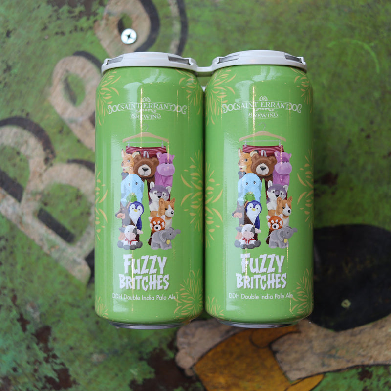 Saint Errant Fuzzy Britches DDH IPA 16 FL. OZ. 4PK Cans