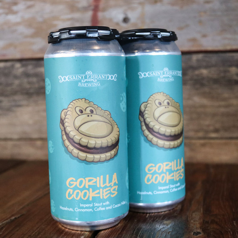 Saint Errant Gorilla Cookies Imperial Stout 16 FL. OZ. 2PK Cans