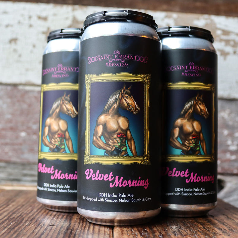 Saint Errant Velvet Morning DDH IPA 16 FL. OZ. 4PK Cans