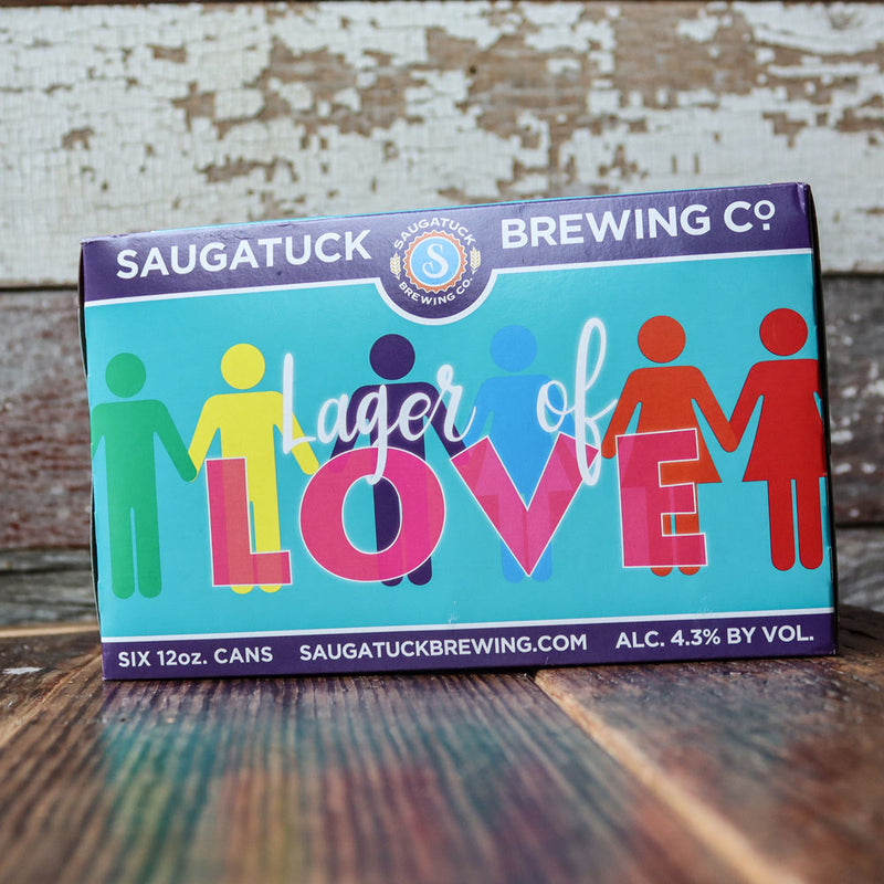 Saugatuck Lager of Love 12 FL. OZ. 6PK Cans