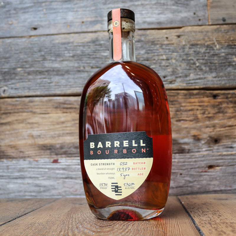 Barrel; Craft Bourbon Whiskey Cask Strength Batch 32 750ml.