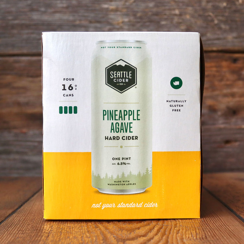Seattle Cider Pineapple Agave 16 FL. OZ. 4PK Cans