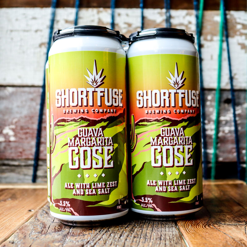 Short Fuse Guava Margarita Gose 16 FL. OZ. 4PK Cans