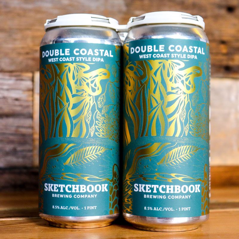 Sketchbook Double Coastal West Coast DIPA 16 FL. OZ. 4PK Cans